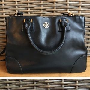 Tory Burch double zip Robinson Tote